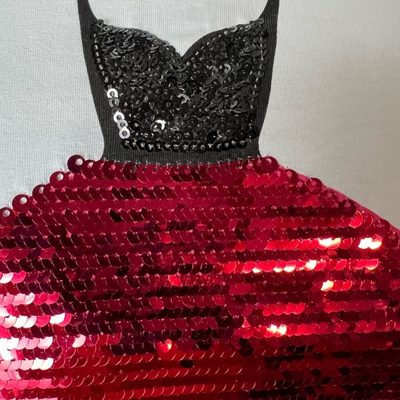 Over Apparel brand White Sequence T- Shirt - Picture 5 of 10